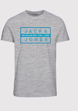 Jack&Jones Tričko Storm 12221191 Sivá Regular Fit