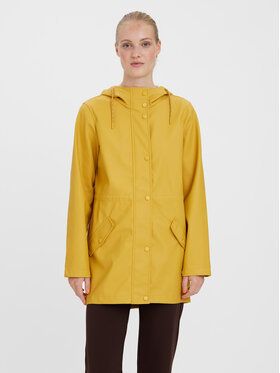 Vero Moda Nepremokavá bunda Malou 10266982 Žltá Regular Fit
