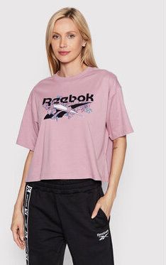 Reebok Tričko Quirky HM5918 Ružová Relaxed Fit
