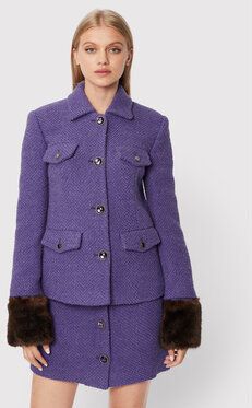 Pinko Prechodná bunda Eusebia 1G18B1 A081 Fialová Regular Fit