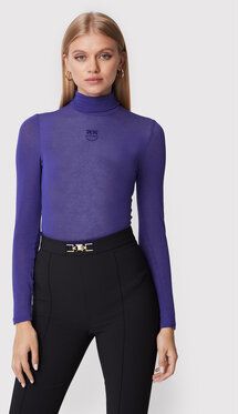 Pinko Rolák Abdaly 2 1G17WA Y7D2 Fialová Slim Fit