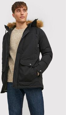 Jack&Jones Parka Winner 12211948 Čierna Regular Fit