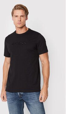 Guess Tričko M2BP47 K7HD0 Čierna Regular Fit