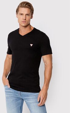 Guess Tričko M2YI37 I3Z11 Čierna Slim Fit