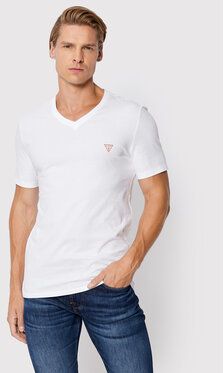 Guess Tričko M2YI37 I3Z11 Biela Slim Fit
