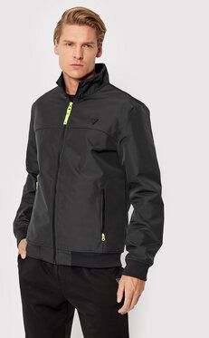 Guess Prechodná bunda Z2YL10 WO065 Čierna Regular Fit
