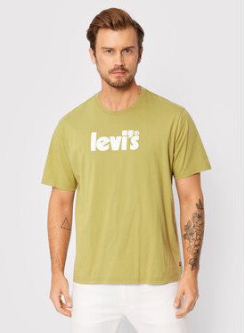 Levi's® Tričko 16143-0144 Zelená Relaxed Fit