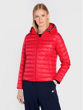 Tommy Hilfiger Vatovaná bunda Essential WW0WW30842 Červená Regular Fit