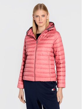 Tommy Hilfiger Vatovaná bunda Essential WW0WW30842 Ružová Regular Fit