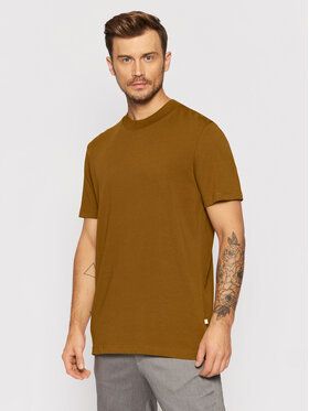 Selected Homme Tričko Colman 16077385 Hnedá Relaxed Fit