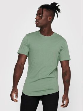 Only & Sons Tričko Matt 22002973 Zelená Regular Fit