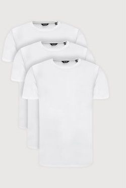 Only & Sons Súprava 3 tričiek Matt 22013782 Biela Regular Fit