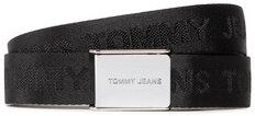 Tommy Jeans Dámsky opasok Tjw Fashion Webbing Belt 3.0 AW0AW11862 Čierna