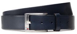 Tommy Hilfiger Pánsky opasok New Aly Belt AM0AM08363 Tmavomodrá