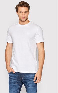 Guess Tričko M2YI40 KB7N1 Biela Slim Fit
