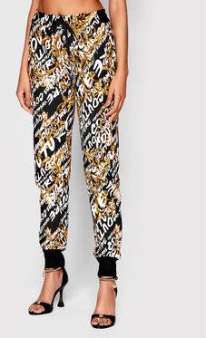 Versace Jeans Couture Teplákové nohavice Brush 73HAA310 Čierna Regular Fit