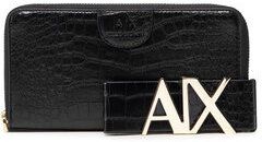 Armani Exchange Veľká dámska peňaženka 948451 2F751 00020 Čierna