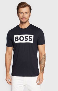 Boss Tričko Tiburt 292 50471696 Tmavomodrá Regular Fit