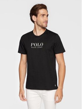 Polo Ralph Lauren Tričko 714862615004 Čierna Slim Fit