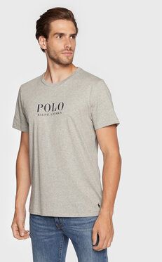 Polo Ralph Lauren Tričko 714862615005 Sivá Slim Fit