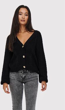 ONLY Kardigán Rosie 15210622 Čierna Regular Fit