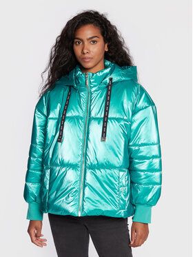 Liu Jo Sport Vatovaná bunda TF2177 T3148 Zelená Regular Fit