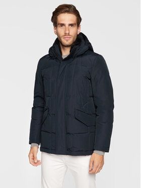 Woolrich Vatovaná bunda Blizzard Field CFWOOU0621MRUT0001 Tmavomodrá Regular Fit