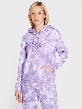 Guess Mikina Dora V2BQ05 K68I0 Fialová Regular Fit
