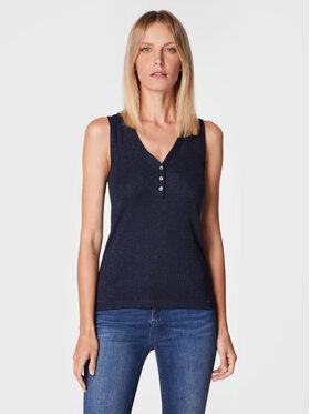 Morgan Top 222-DICHA Tmavomodrá Regular Fit