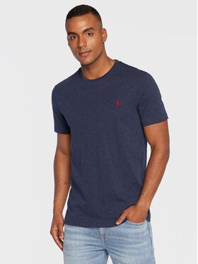 Polo Ralph Lauren Tričko 710671438282 Tmavomodrá Slim Fit
