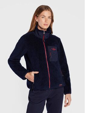 Aeronautica Militare Prechodná bunda 222AB2028DCT2998 Tmavomodrá Regular Fit