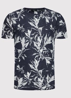 Jack&Jones PREMIUM Tričko Summer 12204382 Tmavomodrá Regular Fit