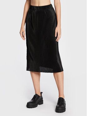 Glamorous Plisovaná sukňa AN4257 Čierna Regular Fit