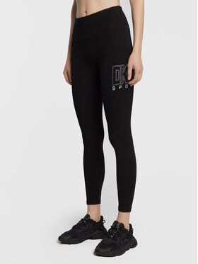 DKNY Sport Legíny DP2P3028 Čierna Slim Fit