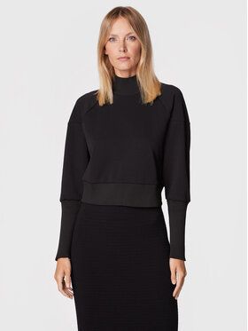 Sisley Mikina 3IPRL200B Čierna Regular Fit