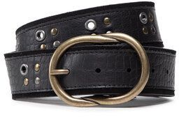 Pieces Dámsky opasok Pcnina Leather Jeans Belt Fc 17127691 Čierna