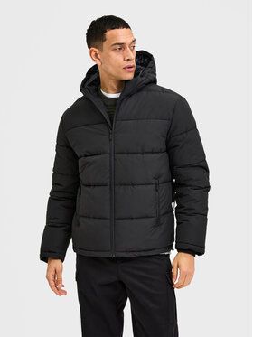 Selected Homme Vatovaná bunda Harry 16084886 Čierna Regular Fit