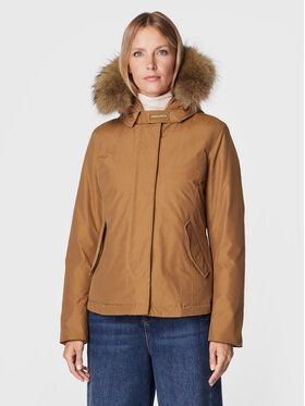 Woolrich Zimné bundy Arctic Raccoon CFWWOU0548FRUT0001 Hnedá Regular Fit