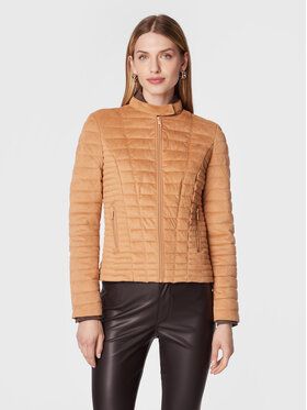 Guess Vatovaná bunda Vona W2BL63 WEX80 Béžová Regular Fit