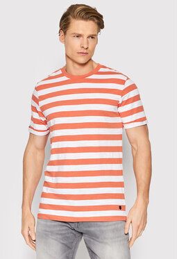 Jack&Jones PREMIUM Tričko Tropic 12203778 Oranžová Regular Fit