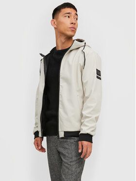 Jack&Jones Prechodná bunda Classic Waffle 12215818 Béžová Regular Fit