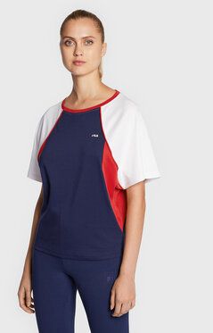 Fila Tričko Zawiya FAW0266 Tmavomodrá Oversize