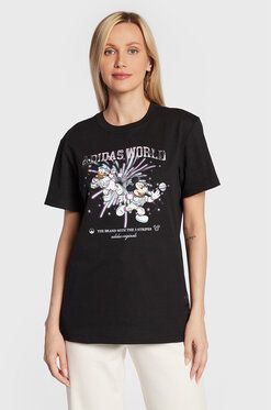 adidas Tričko Disney Graphic HL9050 Čierna Regular Fit