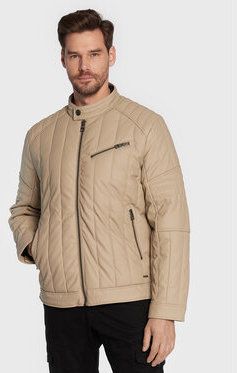 Guess Prechodná bunda M2BL21 WEZ10 Béžová Regular Fit