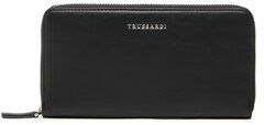 Trussardi Veľká dámska peňaženka 75W00385 Čierna