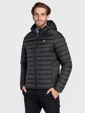 Lyle & Scott Vatovaná bunda JK1377SP Čierna Regular Fit