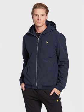 Lyle & Scott Prechodná bunda JK1424V Tmavomodrá Regular Fit