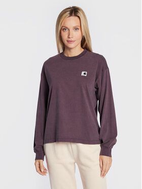 Carhartt WIP Blúzka Nelson I029962 Fialová Regular Fit