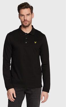 Lyle & Scott Polokošeľa LP400VOG Čierna Regular Fit