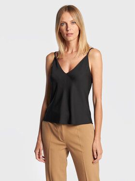 Calvin Klein Top K20K205543 Čierna Regular Fit